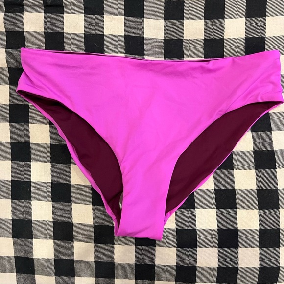 Hurley Pink Bikini Brief Swimwear - Picture 1 of 4